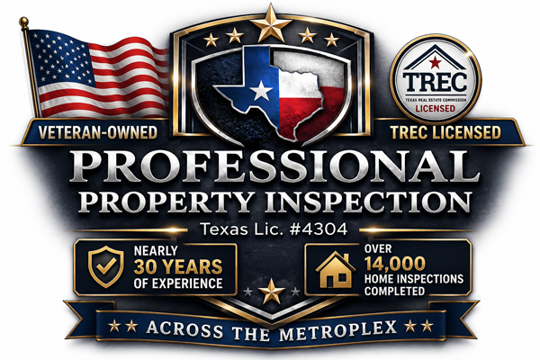 Professional Property Inspection website design McKinney Texas