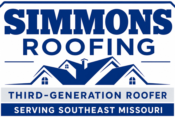 Simmons Roofing website design Sikeston, Missouri
