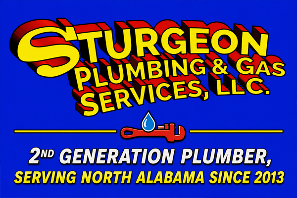 Sturgeon Plumbing website design Blount County Alabama